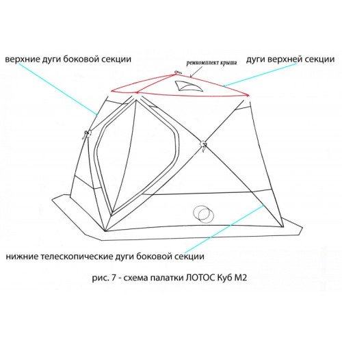 Рем. каркас Лотос Куб Профессионал М (верхняя часть)