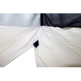 Всесезонная палатка Призма Шелтерс (2-сл) 185*185 (бело-оранжевый)