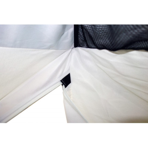 Всесезонная палатка Призма Шелтерс (2-сл) 185*185 (бело-оранжевый)