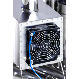 Теплообменник для Палатки “Вектор-В” 250x170x240 (нерж.сталь) с вентилятором в сумке