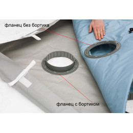 Дно гидро-термоизоляционное Лотос Куб 3 (210х210) с фланцами