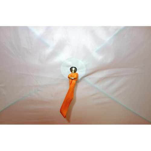 Зимняя палатка Призма (1-сл) Композит 185*185 (бело-оранжевый)