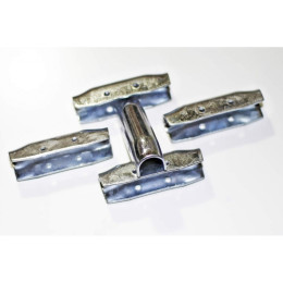 Скоба стальная гальванированная Лотос