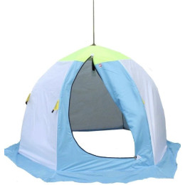 Зимняя палатка Медведь Зонт 2 (1.85*1.85/1.45m) утеплённая (3-х сл)