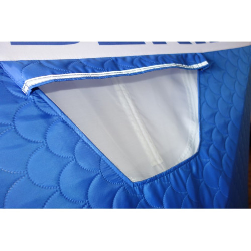 Зимняя палатка Призма Сибериа 185*185 (4-сл) (бело-синий)