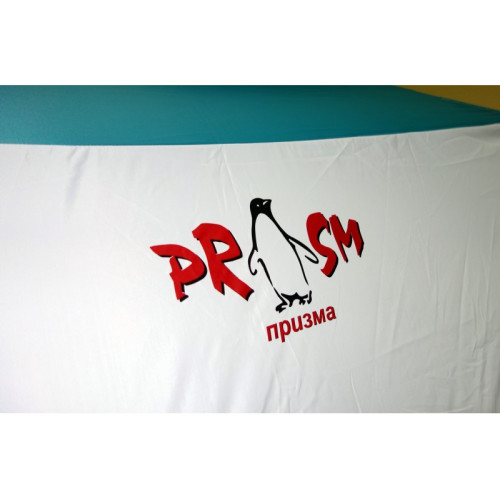 Всесезонная палатка Призма Шелтерс Премиум (1-сл) 215*215 (бело-зелёный)