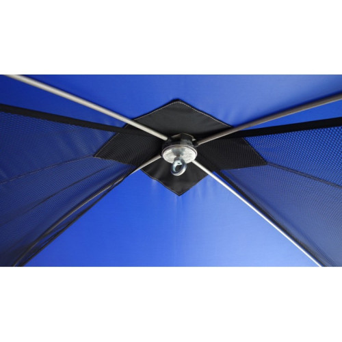 Всесезонная палатка Призма Шелтерс Big Twin (1-сл) 430*215 (бело-синий)