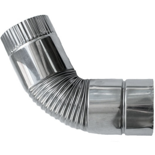 Сегмент трубы угол 45´ d-80 мм. (нерж.)