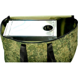 Печка Пошехонка “Турист“ 25 л с экранами (встроенный искрогаситель)