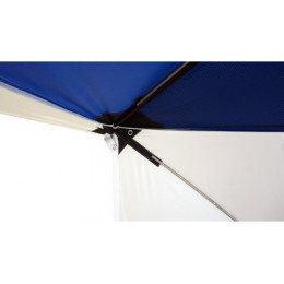 Всесезонная палатка Призма Шелтерс Big Twin (1-сл) 430*215 (бело-синий)