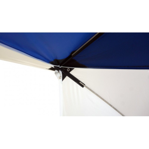 Всесезонная палатка Призма Шелтерс Big Twin (1-сл) 430*215 (бело-синий)