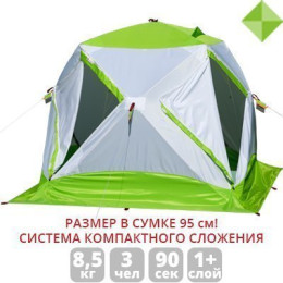 Зимняя палатка Лотос Куб 3 Компакт (210х210/180 см)