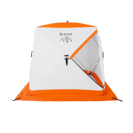 Палатка для зимней рыбалки Кедр Куб-2 (1.9*1.9/1.8м) Трёхслойная (Утеплённая)