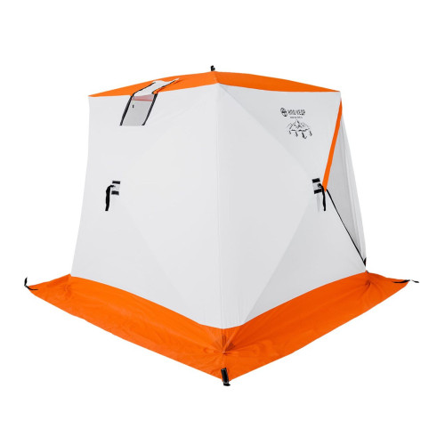 Палатка для зимней рыбалки Кедр Куб-2 (1.9*1.9/1.8м) Трёхслойная (Утеплённая)