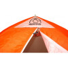 Зимняя палатка "Пингвин Зонт 2 Термолайт" Люкс (3-сл) бело-оранжевый