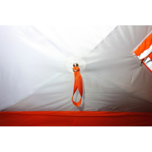 Всесезонная палатка Призма Шелтерс Премиум (1-сл) 215*215 (бело-синий)