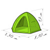 Зимняя палатка Лотос 4 (310х270/170 см)