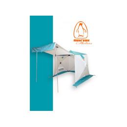 Всесезонная палатка Призма Шелтерс 185*185 (1-сл) (бело-зелёный)