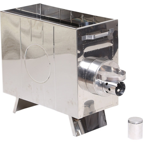 Печь для походной бани (нерж.сталь 0.5/0.8 мм) в сумке