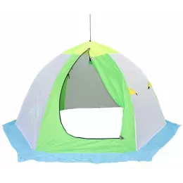 Зимняя палатка Медведь Зонт 3 (2.30*2.30/1.5m) утеплённая (3-х сл)