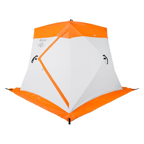 Палатка для зимней рыбалки Кедр Куб-3 (2.15*2.15/2.0м) Трёхслойная (Утеплённая)