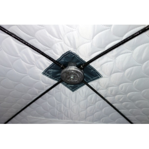 Зимняя палатка Призма Термолайт 185*185 Композит (3-сл) (бело-оранжевый)