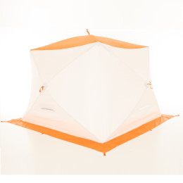 Зимняя палатка Пингвин Mr. Fisher Лонг 290 MAX Термо (3-сл) 290*225 (бело-оранжевый)