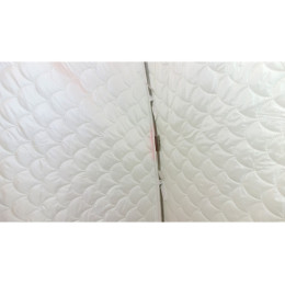 Зимняя палатка "Пингвин Зонт 2 Термолайт" Люкс (3-сл) бело-оранжевый