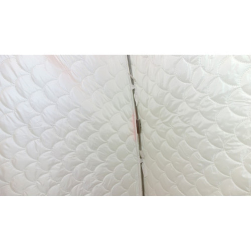 Зимняя палатка "Пингвин Зонт 2 Термолайт" Люкс (3-сл) бело-оранжевый