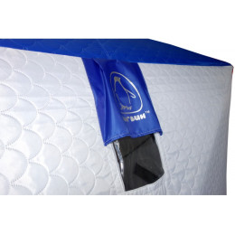 Зимняя палатка Призма Термолайт 185*185 Композит (3-сл) (бело-оранжевый)