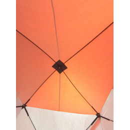 Зимняя палатка Пингвин Mr. Fisher Лонг 250 MAX Термо (3-сл) 250*225 (бело-оранжевый)