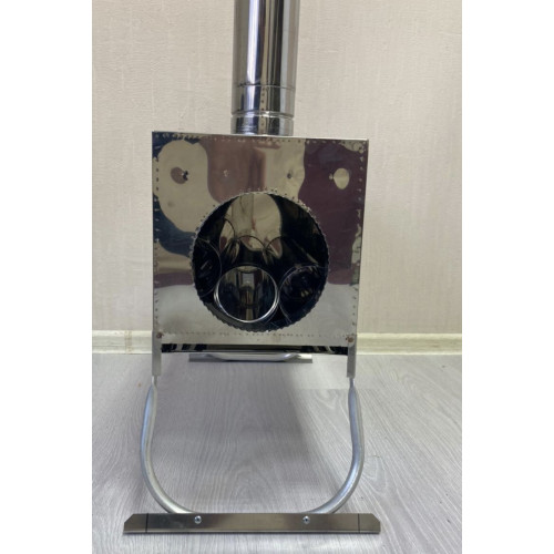 Печь “Экономка” малая 230x230x330 (нерж.сталь 0.8 мм) в сумке