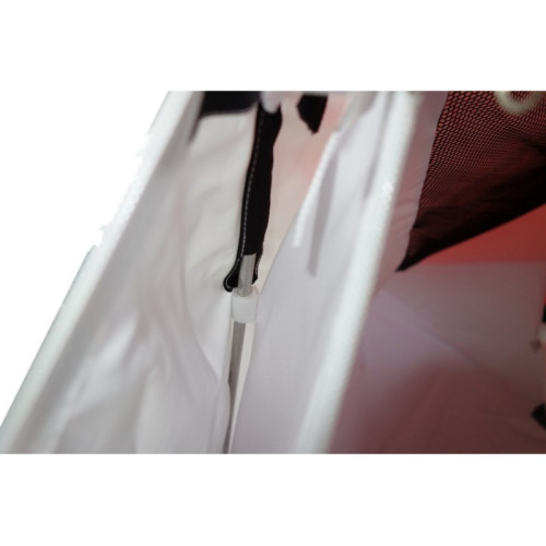 Всесезонная палатка Призма Шелтерс Премиум (2-сл) 215*215 (бело-зелёный)