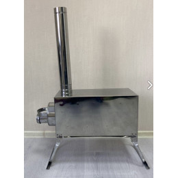 Печь “Экономка” малая 230x230x330 (нерж.сталь 0.8 мм) в сумке