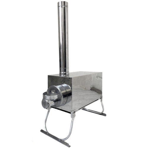 Печь “Экономка” малая 230x230x330 (нерж.сталь 0.8 мм) в сумке