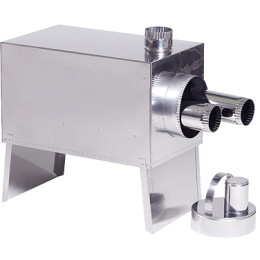 Печь “Экономка” малая облегчённая 230x230x330 (нерж.сталь 0.5 мм) в сумке