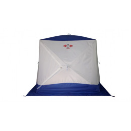 Зимняя палатка Призма Премиум (1-сл) 215*215 (бело-синий)