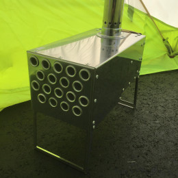 Теплообменник для зимней палатки (18 трубок)