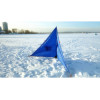 Зимнее укрытие для рыбака Пингвин Крыло 175*350 (синий)