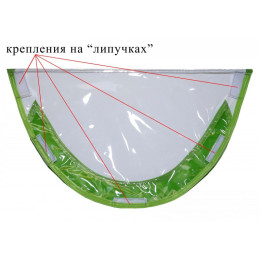 Прозрачное окно для палаток серии Лотос Куб (-40°С)