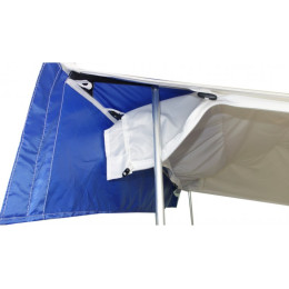 Всесезонная палатка Призма Шелтерс Big Twin (2-сл) 430*215 (бело-синий)