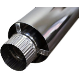 Сегмент трубы изолированный d-80 мм, L-500 мм (нерж.)