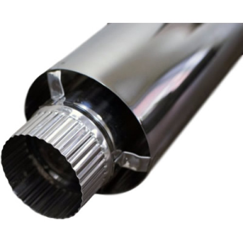 Сегмент трубы изолированный d-80 мм, L-500 мм (нерж.)