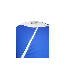 Зимняя палатка "Пингвин Зонт 3 с дышащим верхом" Люкс (1-сл.) бело-синий