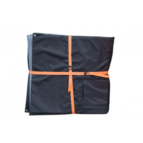 Пол для палатки Медведь Куб 4 (ткань Оксфорд 300D) 2.40*2.40m с закрывающимися отверстиями под лунки