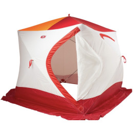 Зимняя палатка Медведь Куб 4 Люкс (2.3*2.3/2.0m) утеплённая (3-сл)