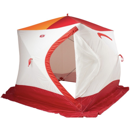 Зимняя палатка Медведь Куб 4 Люкс (2.3*2.3/2.0m) утеплённая (3-сл)