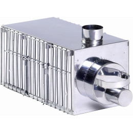 Печь “Экономка” большая 300x300x500 (нерж.сталь 0.8 мм) в сумке с решетками