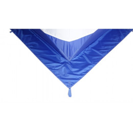 Зимняя палатка Призма Премиум (2-сл) 215*215 (бело-синий)