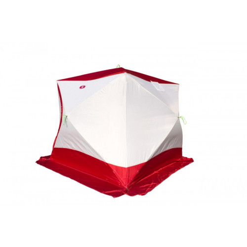 Зимняя палатка Медведь Куб 4 Люкс (2.3*2.3/2.0m) утеплённая (3-сл)